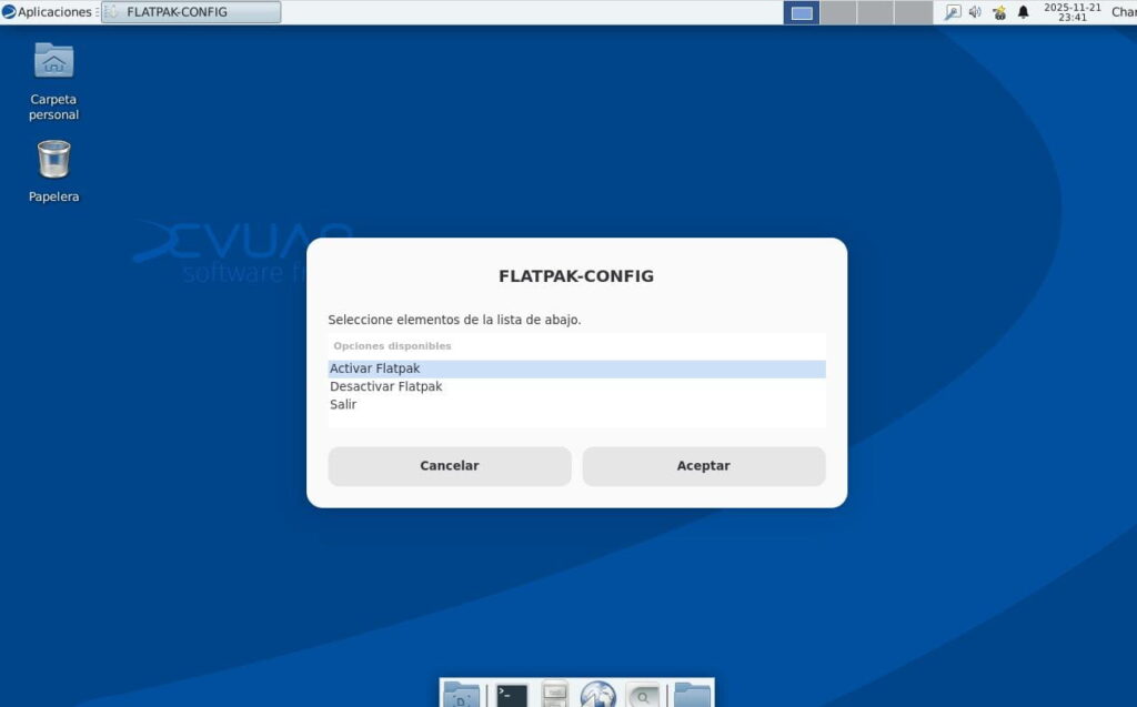 Flatpak-Config