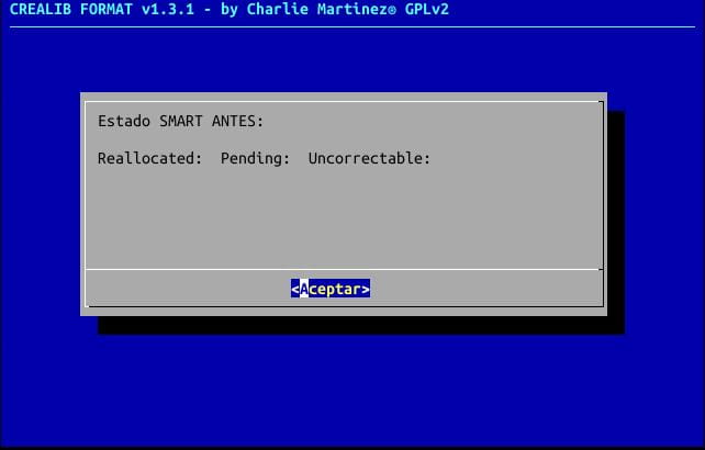 📊 Estado inicial SMART