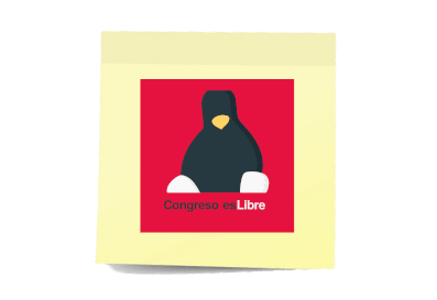 Charlie Martinez (Programador con discalculia) muestra Quirinux en el Congreso esLibre 2026